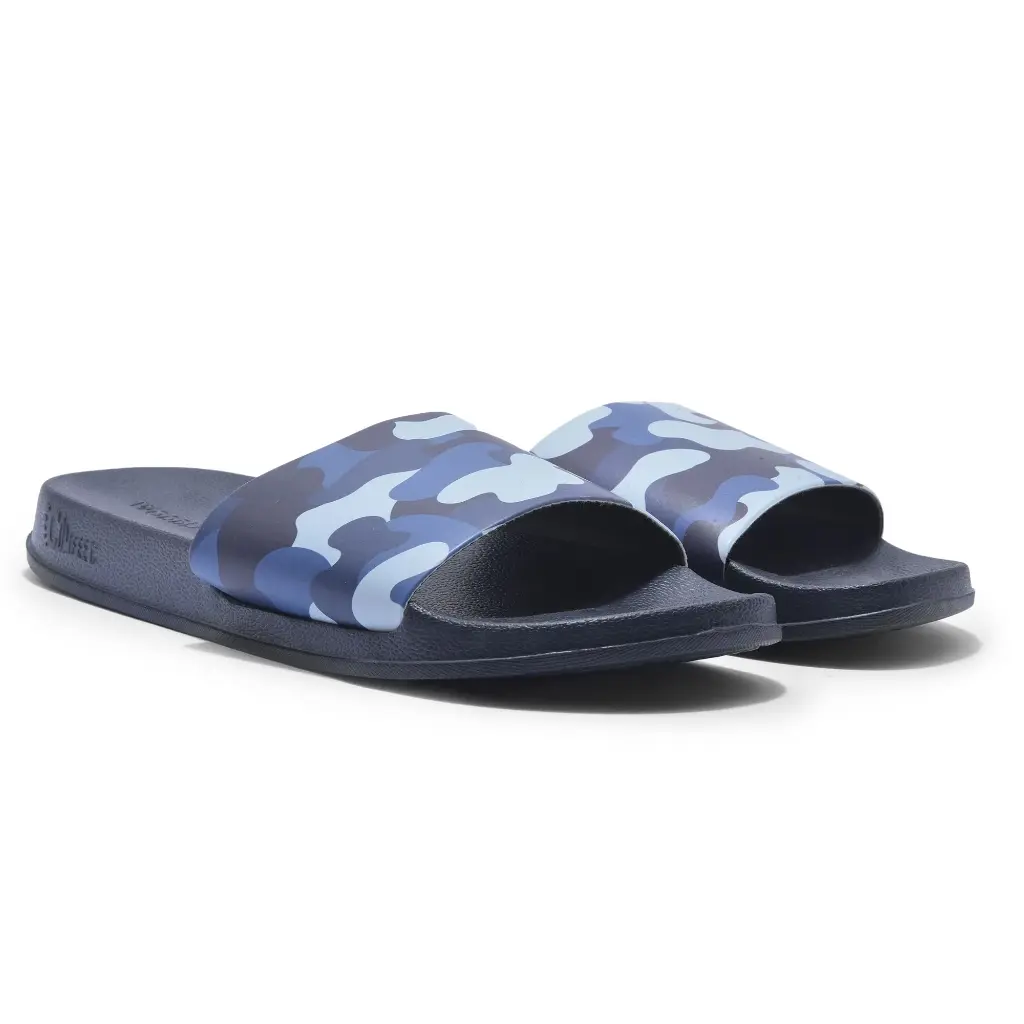 WOODLAND | Navy Slider Slipper for Men
