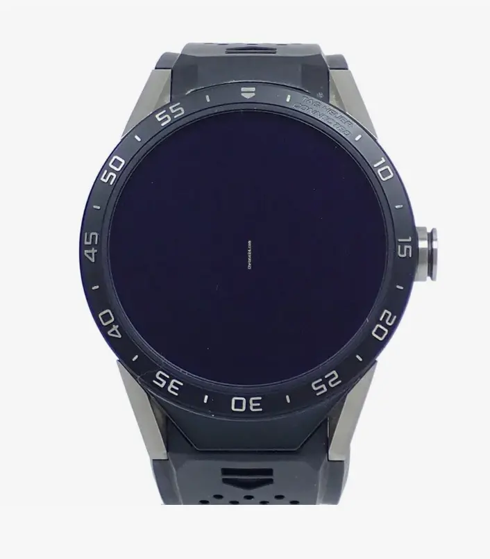 TAG Heuer | Connected Smartwatch | Rechargeable Titanium | Rubber Strap