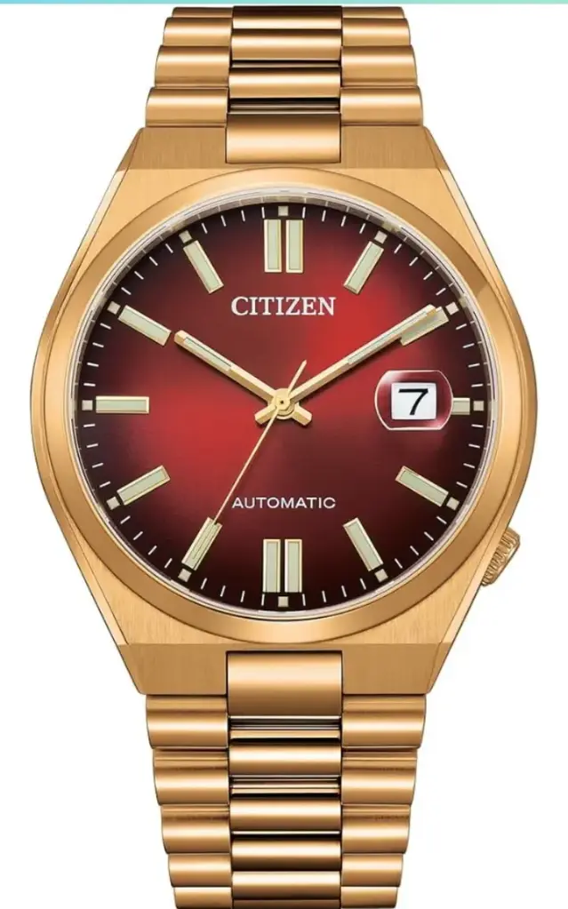 Citizen | Stainless Steel Men's Automatic Classic Watch | Yellow