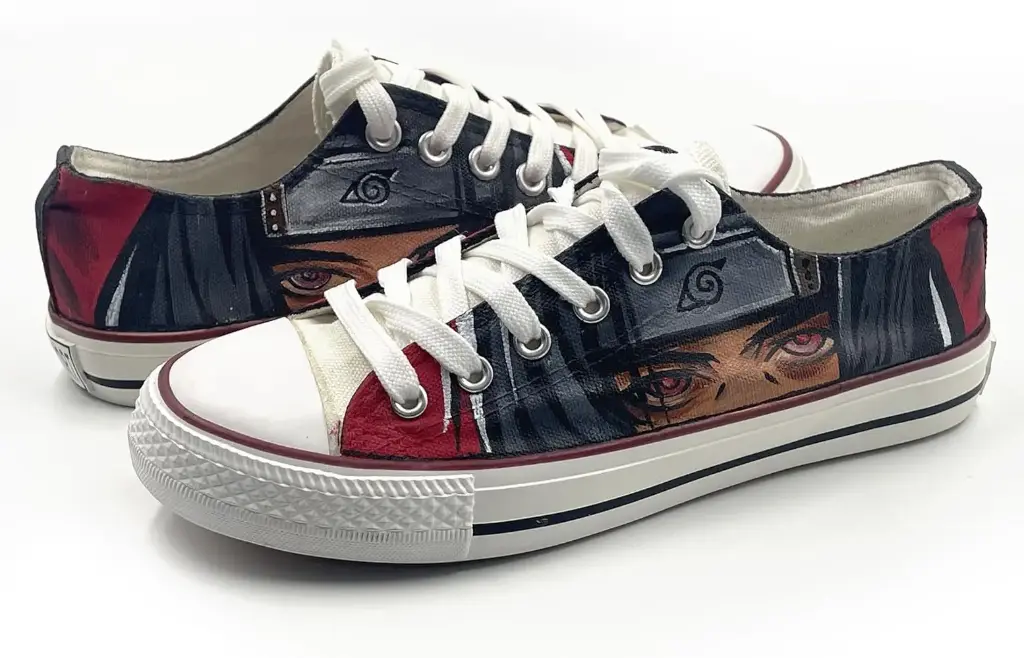 God Of Genjutsu Uchiha Itachi Anime Printed Shoes