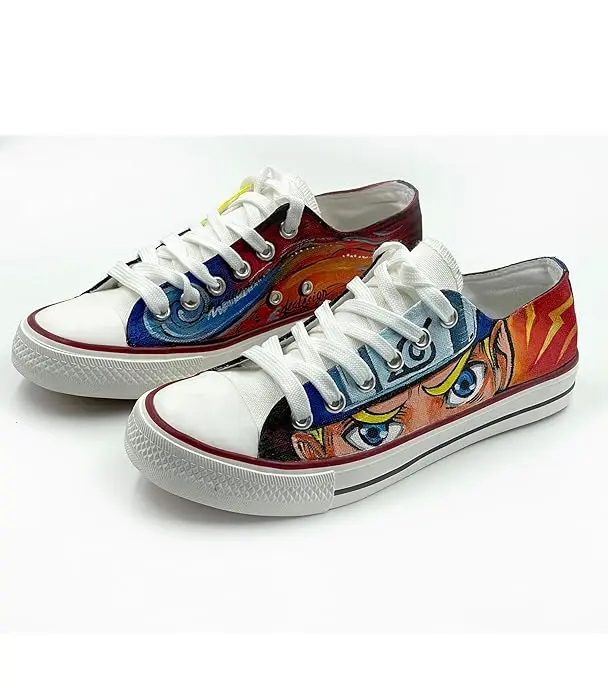 Naruto Inspired Anime Printed Shoes