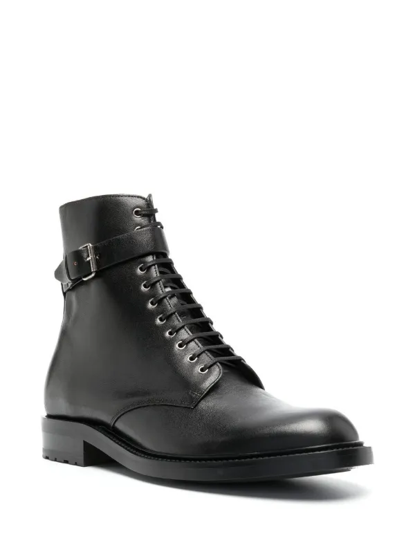 SAINT LAURENT | 20mm Army Buckle Boots