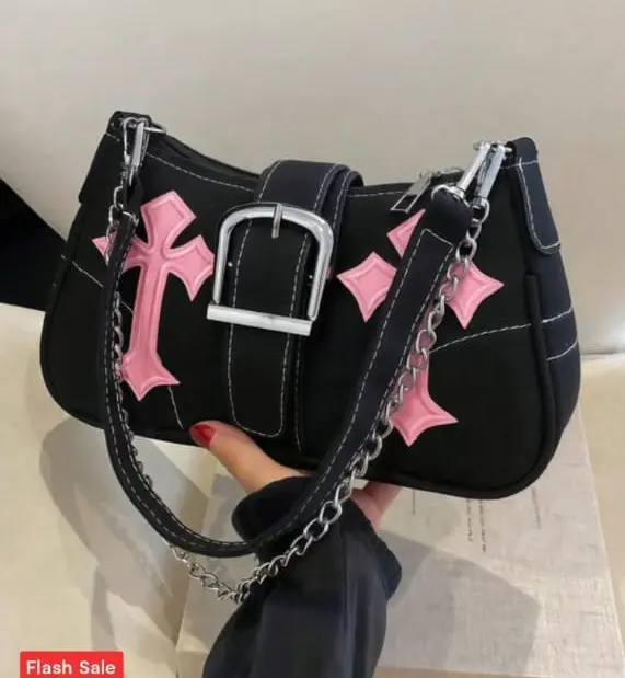 Pink Cross Chic | Crossbody Bag