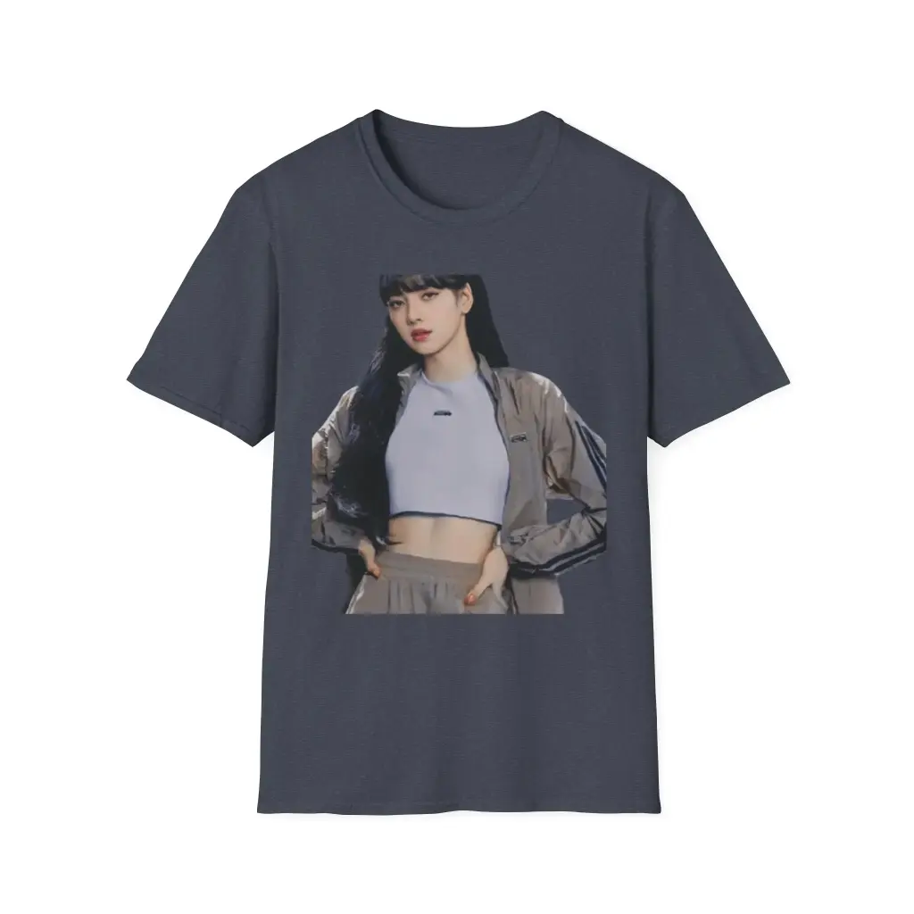 Lisa  | Dark Gray | Fan Wear Casual | T-Shirt