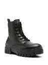 Calvin klein | Panelled 60mm Black Lace-up Boots