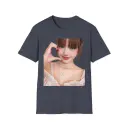 Lisa | Heart Sign Navy Blue | T-Shirt