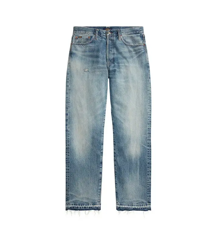 POLO RALPH LAUREN  | Men's Blue Heritage Distressed Jeans