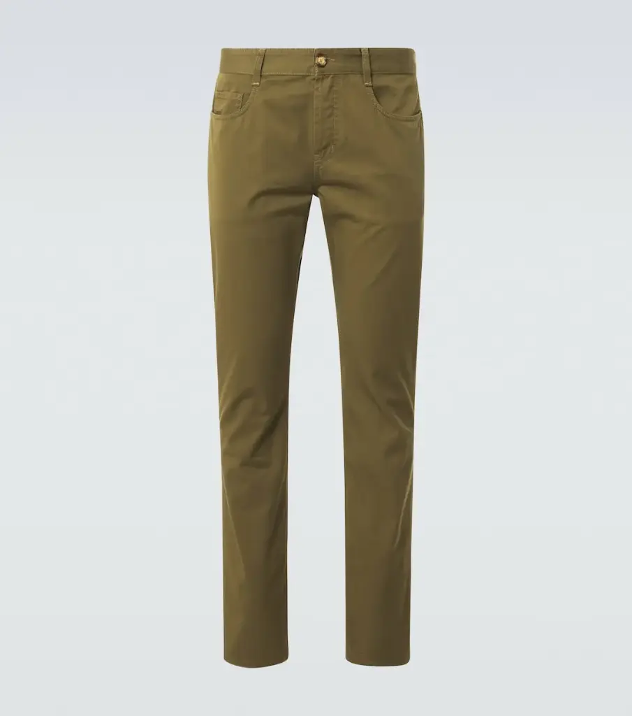 SAINT LAURENT | Mid-Rise Slim Pants