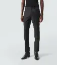 TOM FORD | Dyllan Wool and Mohair twill Slim Pants