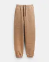 COACH | Tan Monogram Relaxed Fit Jogger