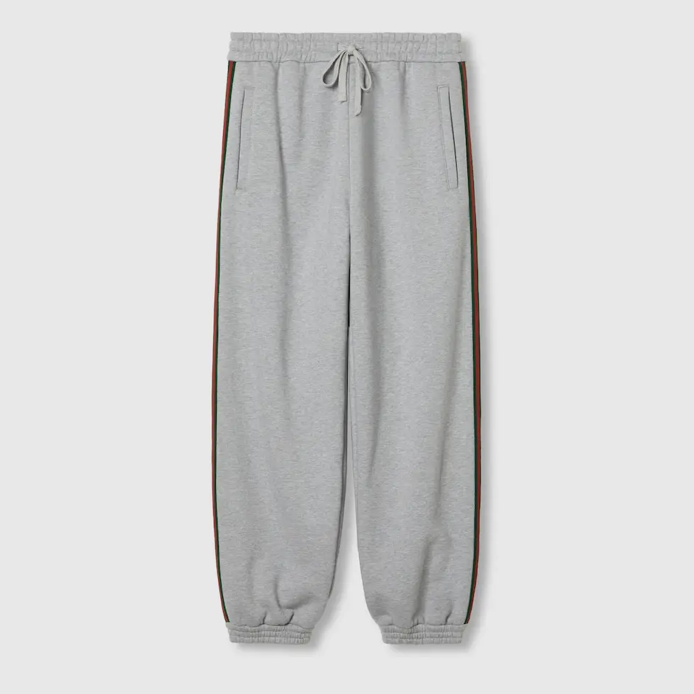 GUCCI | Web–Striped Cotton Jogger