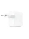 Apple | 35 Watts | Dual USB-C Port Wall Charging Adapter | White