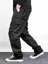 Regular Fit Cotton Cargo Pants for Men