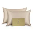Lplby Luxury & Beyond International Certificate Organic Taupe Mulberry Silk Pillowcase