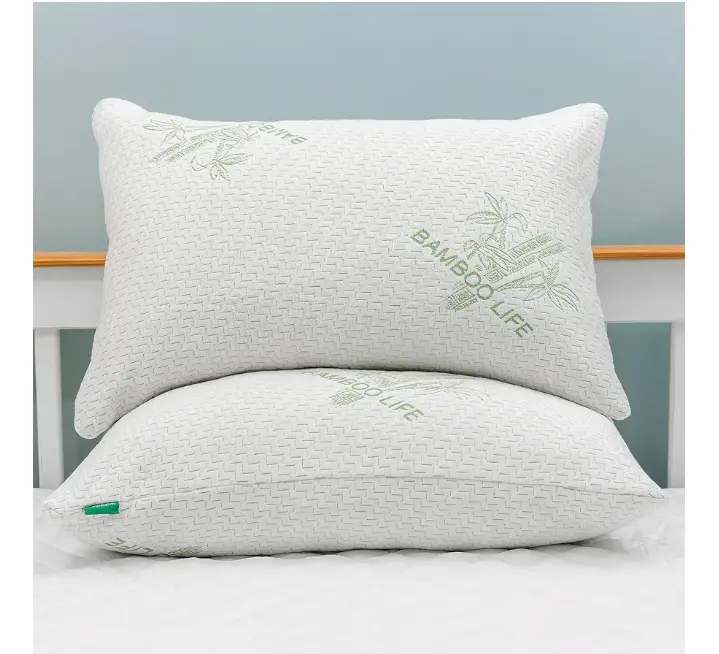 Elif Home Goods | 2 Pack King Size | Rayon Derived from Bamboo Pillow