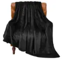 BEDELITE | Black | 50x60 inches Fleece Blanket
