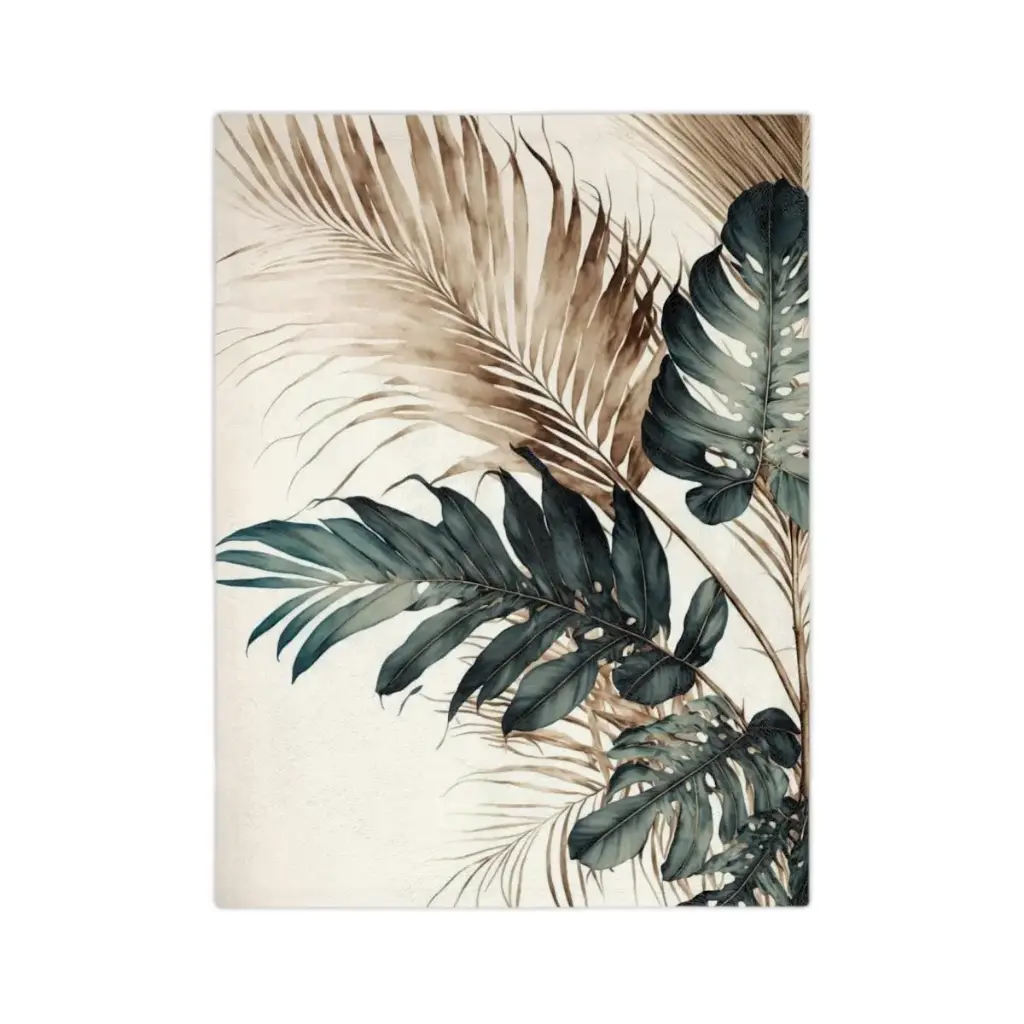 Botanical Bliss Microfiber | Blanket  