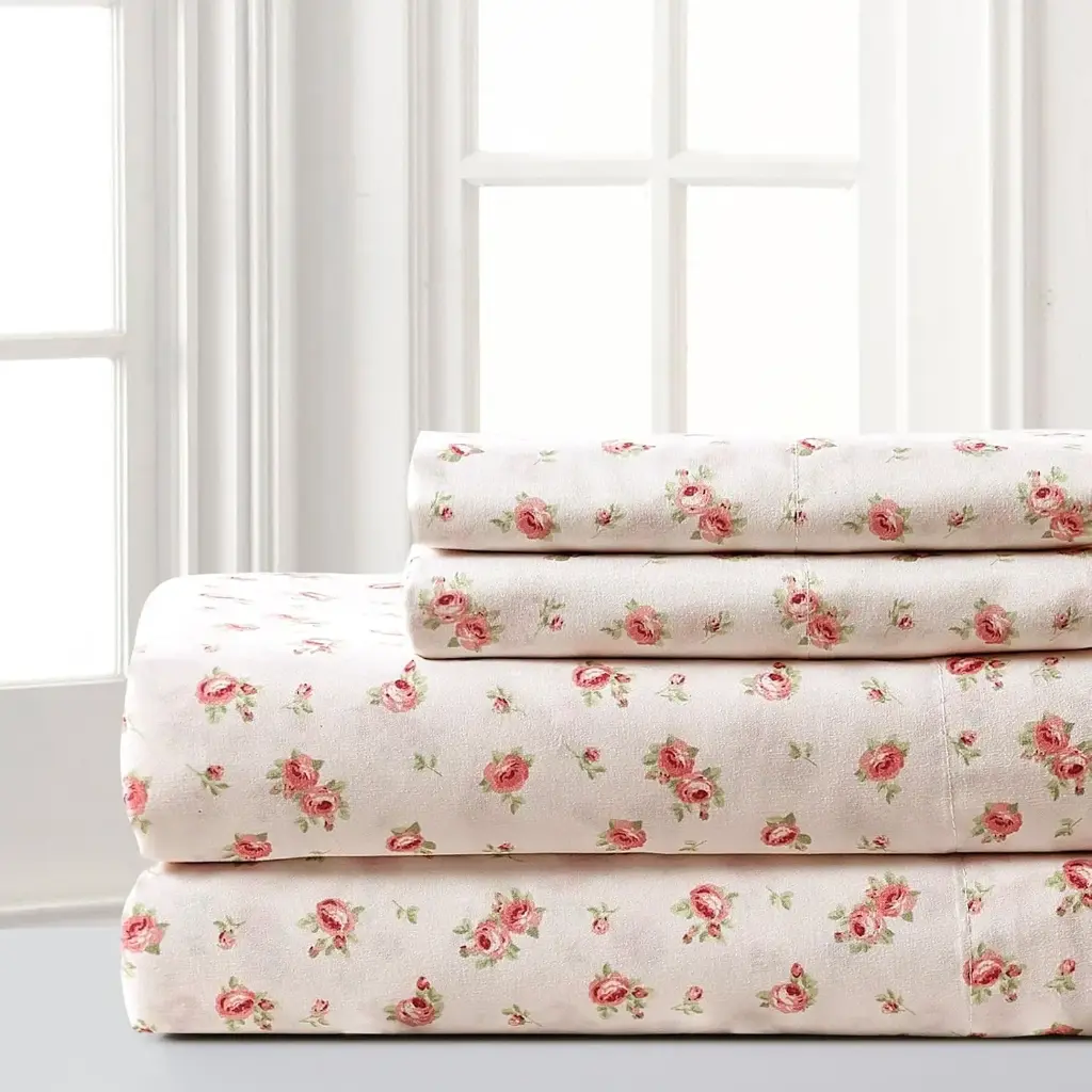Modern Threads | Silky Soft Microfiber and Wrinkle Free Ivory Sheets