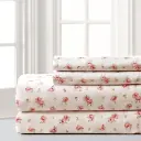 Modern Threads | Silky Soft Microfiber and Wrinkle Free Ivory Sheets