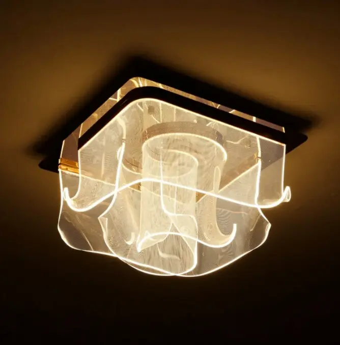 Radiant Square LED Chandelier | Living Room light