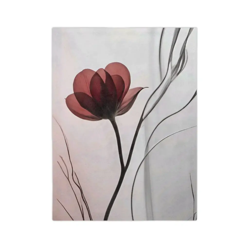 Petal Plush Microfiber Design | Blanket