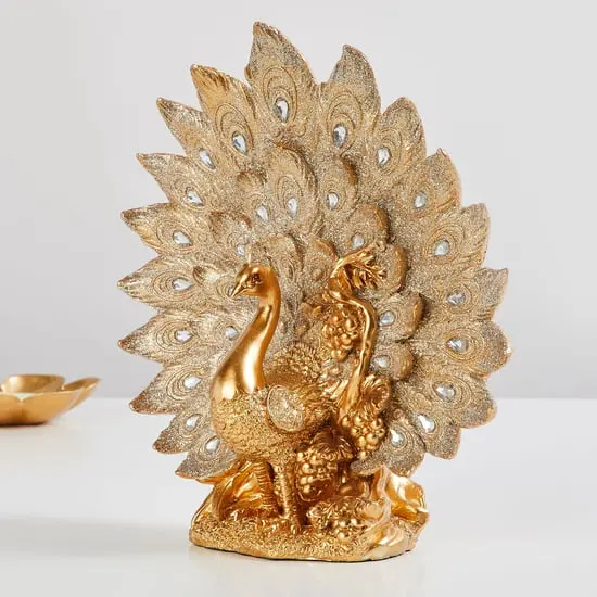 Home Centre | Corsica Peacock Figurine