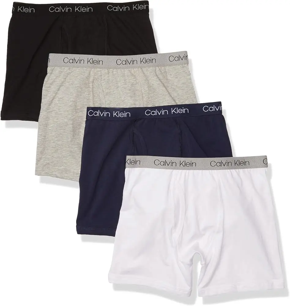 Calvin Klein | Comfort Core Boy's Underwear | Pack of 4