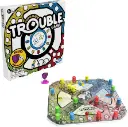 HASBRO Gaming | Trouble Board Game for Kids | Pop-O-Matic Dice Roller