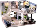 Miniature Master DIY Modern Miniature House Kit