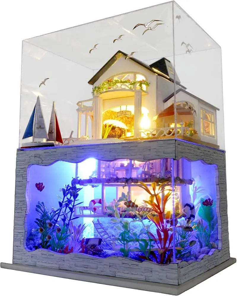 Aloha Miniatures DIY | Hawaiian-Style Dollhouse Kit