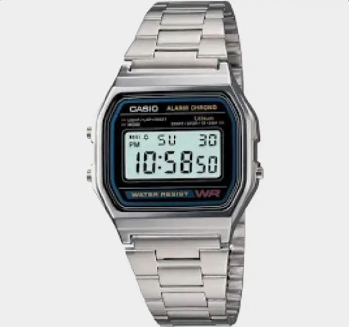 Casio | Men's Vintage Gold Digital Watch 