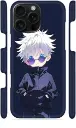 Satoru Gojo Dark Blue iPhone 16 Pro Max Case