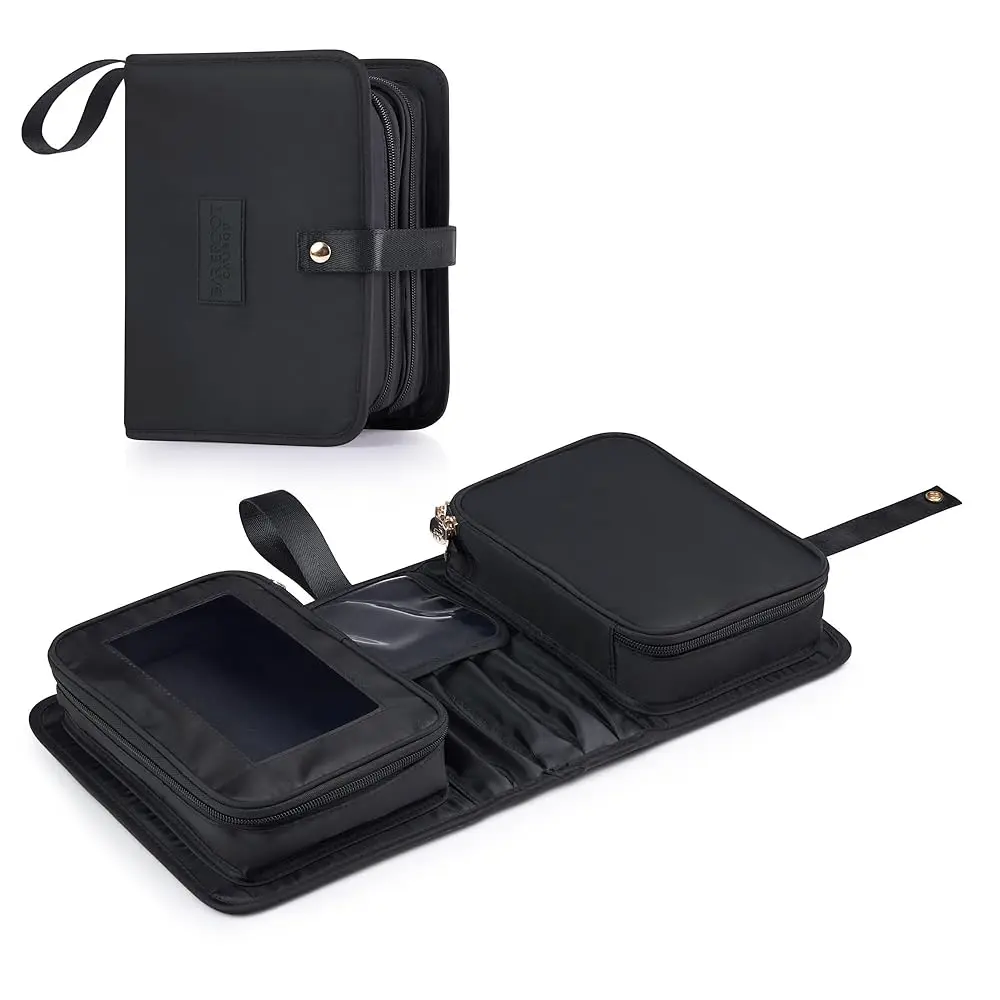 BAREFOOT CARBOU | Travel Makeup Bag for Cosmetics