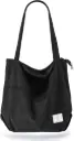 KALIDI | Women Corduroy Bag | Black
