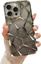 VONZEE | Gradient Glitter Diamond Bling Shiny Silver Case | iphone 16 pro Max