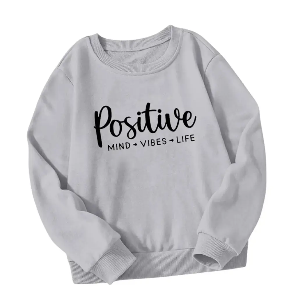 Positive Pulse Crewneck | Grey | Sweatshirt 
