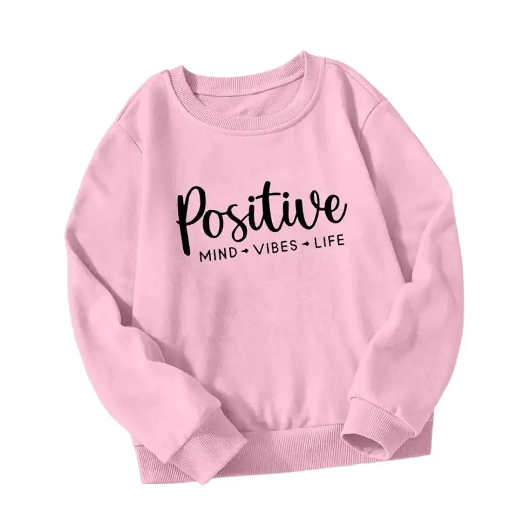 Positive Pulse Crewneck | Pink | Sweatshirt 
