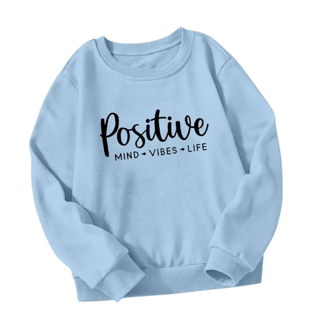 Positive Pulse Crewneck | Blue | Sweatshirt 
