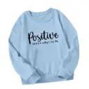 Positive Pulse Crewneck | Blue | Sweatshirt 