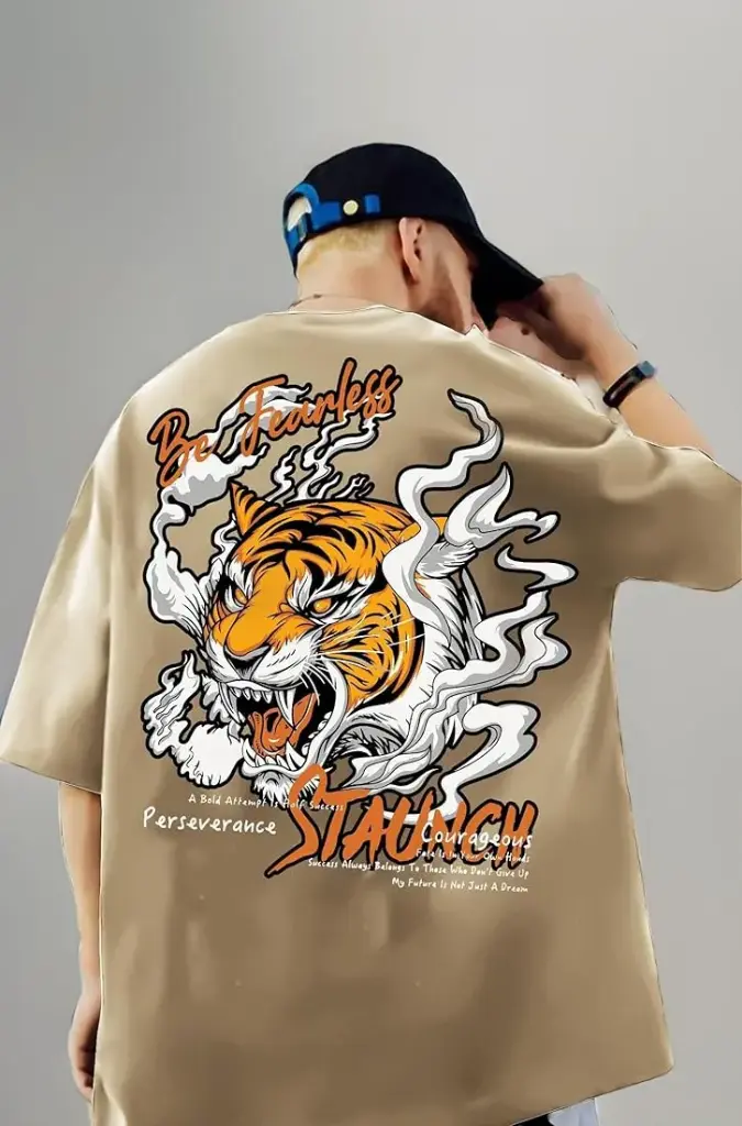JUMP CUTS | Fearless Fury | Graphic Printed T-Shirt 