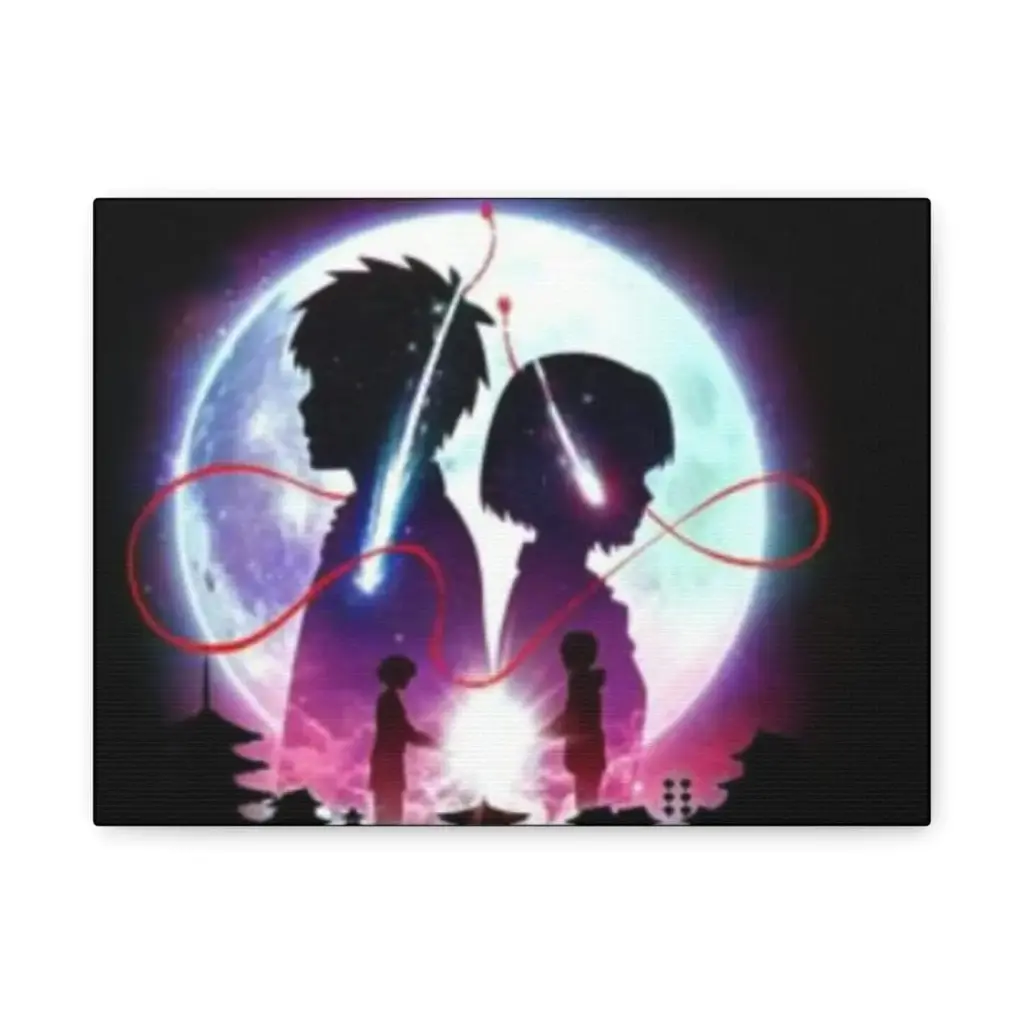 Your Name Silhouette | Canvas 