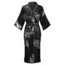 Valennia | Elegant Silk Embroiderd Kimono 