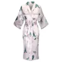 Valennia | Silk Dreams Floral White Kimono 