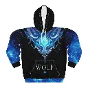 Cosmic Wolf Design  Hoodie