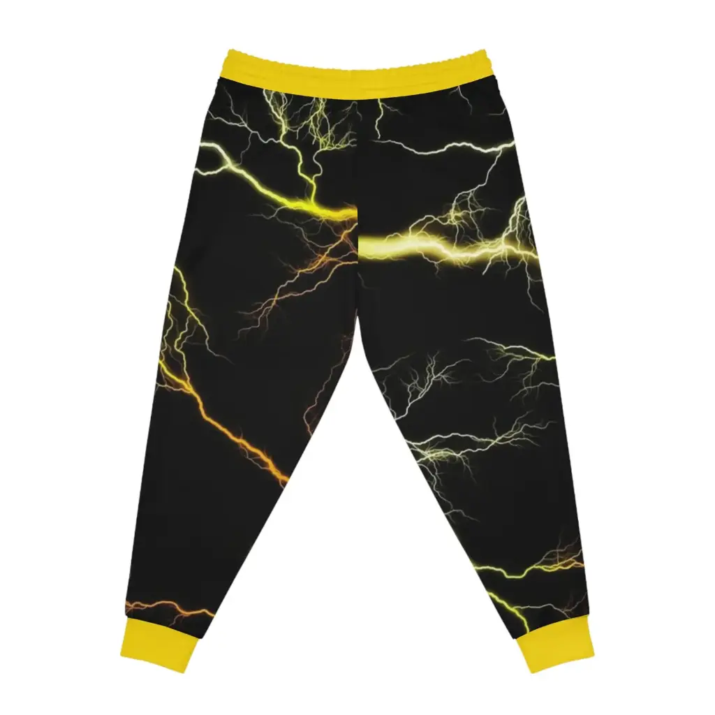 Yellow Lightning Thunder Regular Fit | Jogger