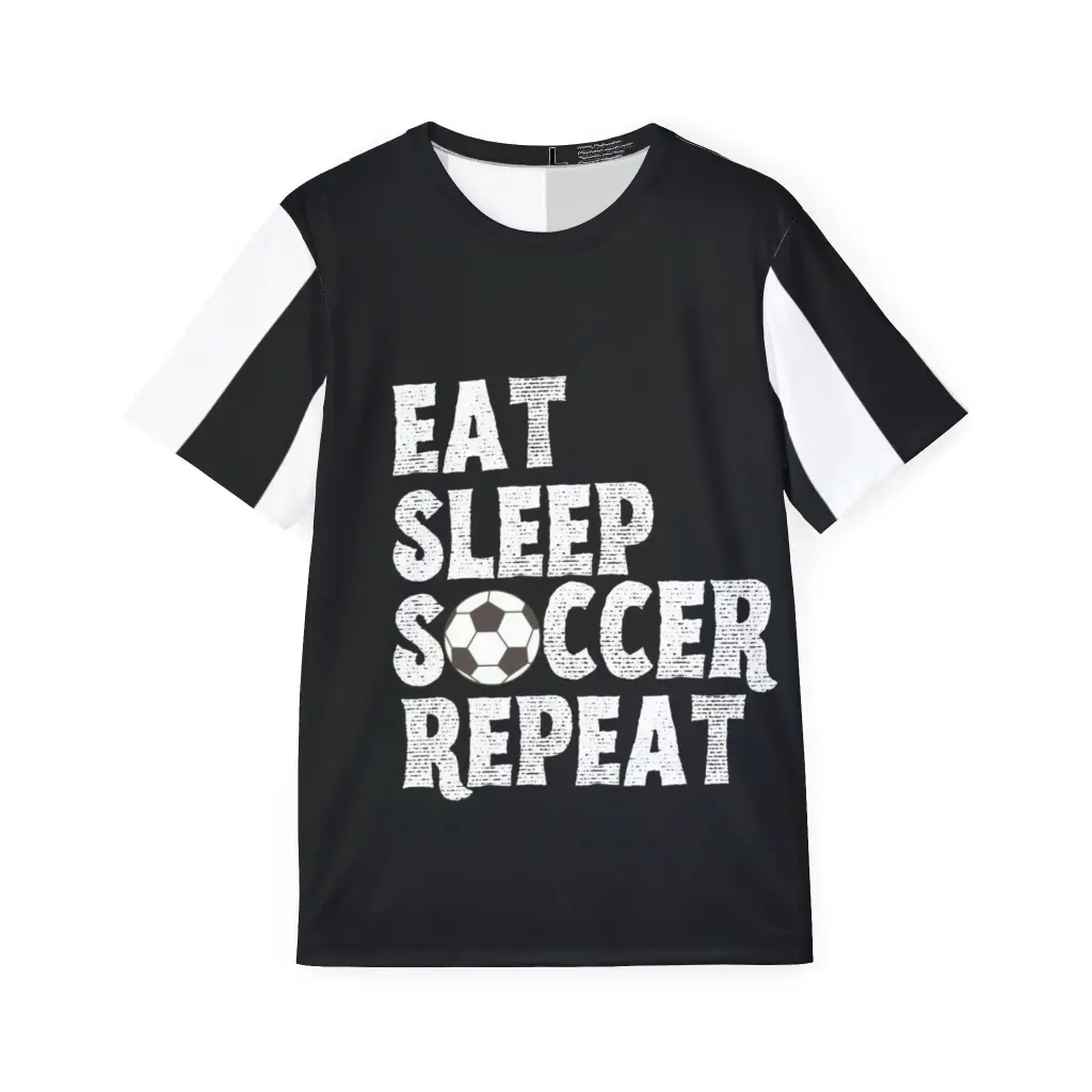 Soccer Enthusiast Black Jersey