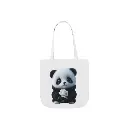 Adorable Panda Printed Eco-Friendly | Tote Bag 