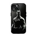 Batman iPhone 15 Case | Black and White Design