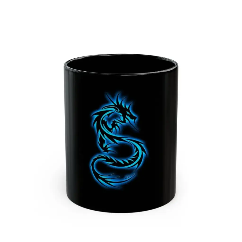 Mythical Blue Dragon Mug