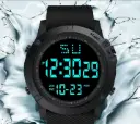 Mxlfdc | Waterproof LED Black Digital Watch